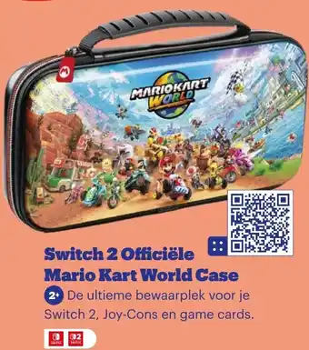 Bol.com Switch 2 Officiële Mario Kart World Case aanbieding