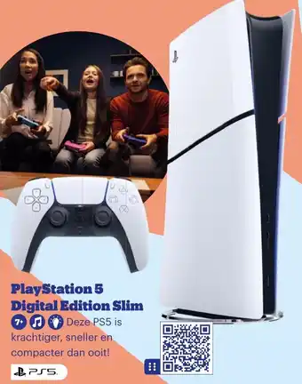 Bol.com PlayStation 5 Digital Edition Slim aanbieding