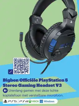Bol.com Bigben Officiële PlayStation 5 Stereo Gaming Headset V3 aanbieding
