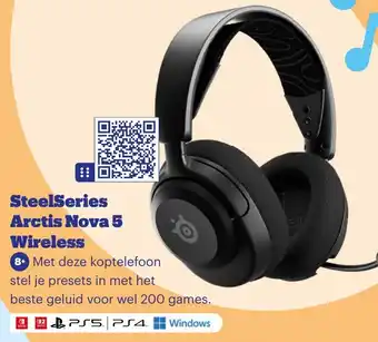 Bol.com SteelSeries Arctis Nova 5 Wireless aanbieding