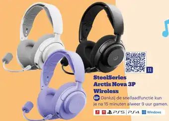 Bol.com SteelSeries Arctis Nova 3P Wireless aanbieding
