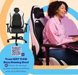 Bol.com Trust GXT 714W Ruya Gaming Stoel aanbieding