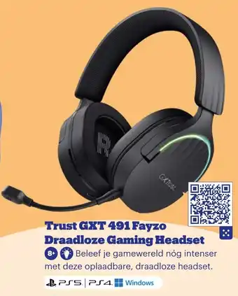 Bol.com Trust GXT 491 Fayzo Draadloze Gaming Headset aanbieding