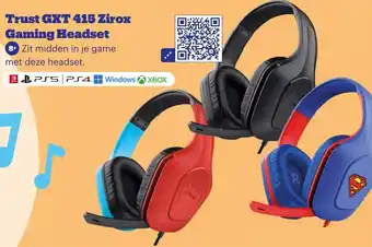 Bol.com Trust GXT 415 Zirox Gaming Headset aanbieding