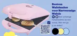 Bol.com Bestron Wafelmaker voor Hartvormige Wafels aanbieding