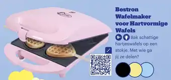 Bol.com Bestron Wafelmaker voor Hartvormige Wafels aanbieding