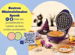 Bol.com Bestron Miniwafelmaker Spook aanbieding