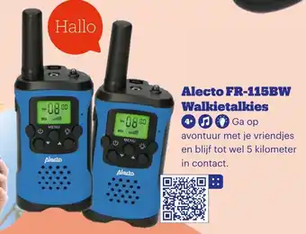 Bol.com Alecto FR-115BW Walkietalkies aanbieding