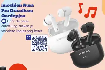 Bol.com Imoshion Aura Pro Draadloze Oordopjes aanbieding