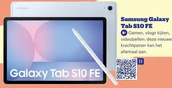 Bol.com Samsung Galaxy Tab S10 FE aanbieding