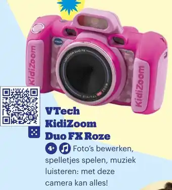 Bol.com VTech Kidizoom Duo FX Roze aanbieding