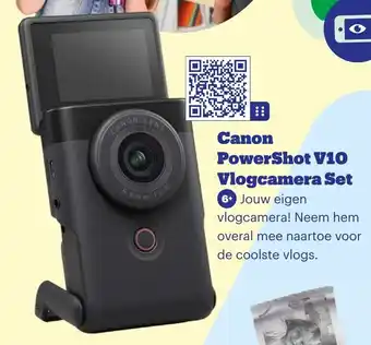 Bol.com Canon PowerShot V10 Vlogcamera Set aanbieding