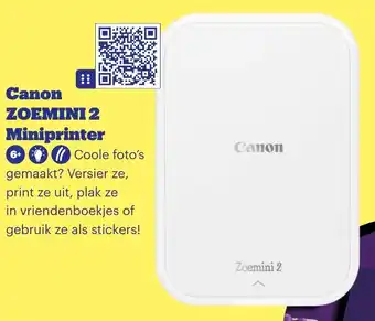 Bol.com Canon Zoemini 2 Miniprinter aanbieding