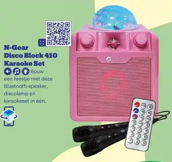 Bol.com N-Gear Disco Block 410 Karaoke Set aanbieding