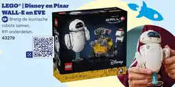 Bol.com LEGO Disney en Pixar WALL-E en EVE aanbieding