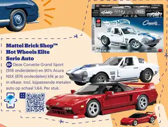 Bol.com Mattel Brick Shop Hot Wheels Elite Serie Auto aanbieding