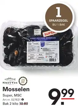Sligro Mosselen aanbieding