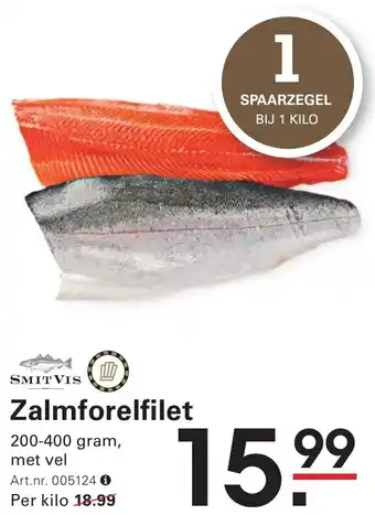 Sligro Zalmforelfilet aanbieding