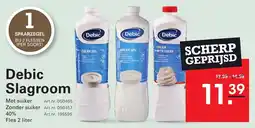 Sligro Debic Slagroom aanbieding