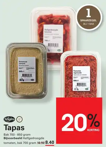 Sligro Tapas aanbieding