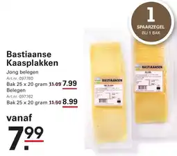 Sligro Bastiaanse Kaasplakken aanbieding