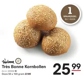 Sligro Très Bonne Kornbollen aanbieding