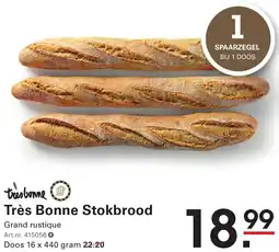 Sligro Très Bonne Stokbrood aanbieding