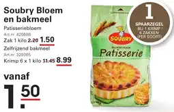 Sligro Soubry Bloem en bakmeel aanbieding