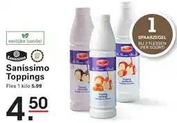 Sligro Sanissimo Toppings aanbieding
