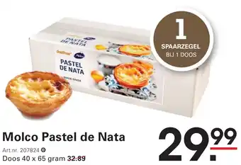Sligro Molco Pastel de Nata aanbieding