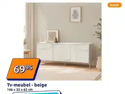 Action Tv-meubel - beige aanbieding