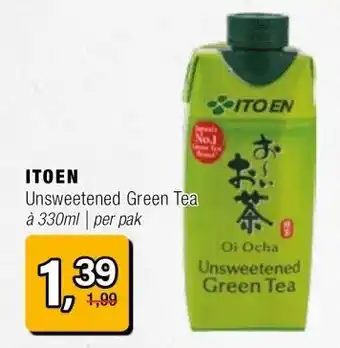 Amazing Oriëntal ITOEN aanbieding