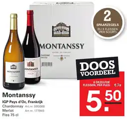 Sligro Montanssy aanbieding