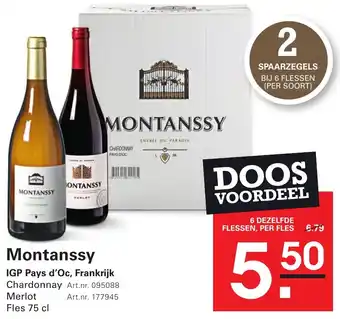 Sligro Montanssy aanbieding