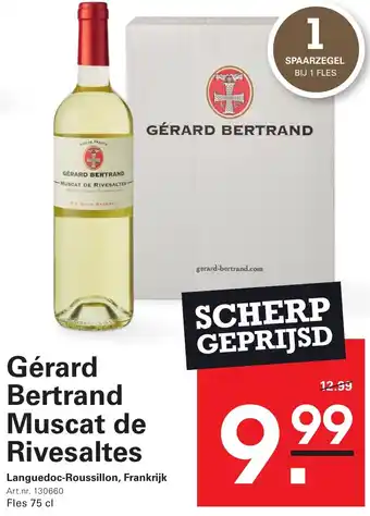 Sligro Gérard Bertrand Muscat de Rivesaltes aanbieding
