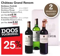 Sligro Château Grand Renom aanbieding