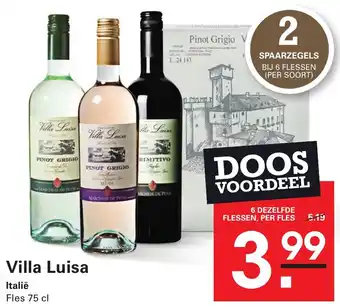 Sligro Villa Luisa aanbieding