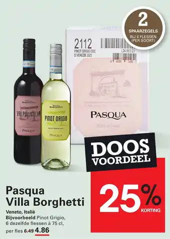 Sligro Pasqua Villa Borghetti aanbieding