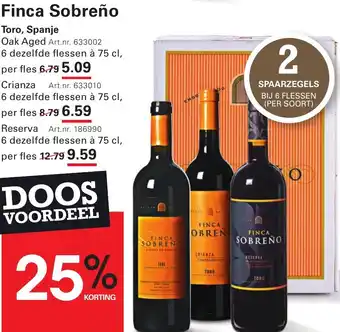 Sligro Finca Sobreño aanbieding