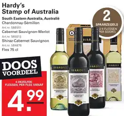 Sligro Hardy's Stamp of Australia aanbieding