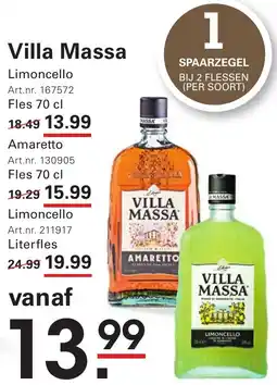 Sligro Villa Massa aanbieding