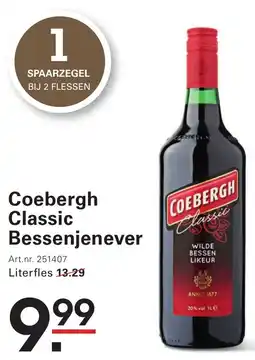 Sligro Coebergh Classic Bessenjenever aanbieding