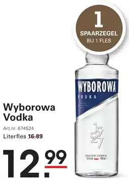 Sligro Wyborowa Vodka aanbieding