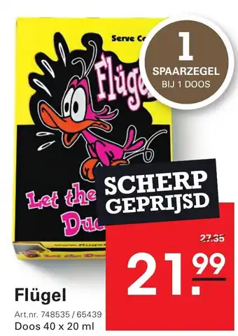 Sligro Flügel aanbieding