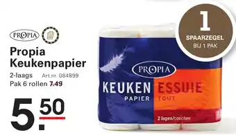 Sligro Propia Keukenpapier aanbieding