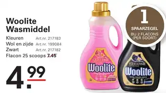 Sligro Woolite Wasmiddel aanbieding