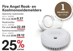 Sligro Fire Angel Rook en Koolmonoxidemelders aanbieding