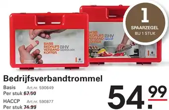 Sligro Bedrijfsverbandtrommel aanbieding
