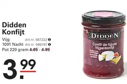 Sligro Didden Konfijt aanbieding