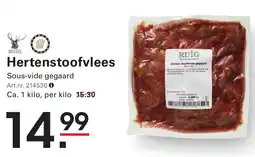 Sligro Hertenstoofvlees aanbieding